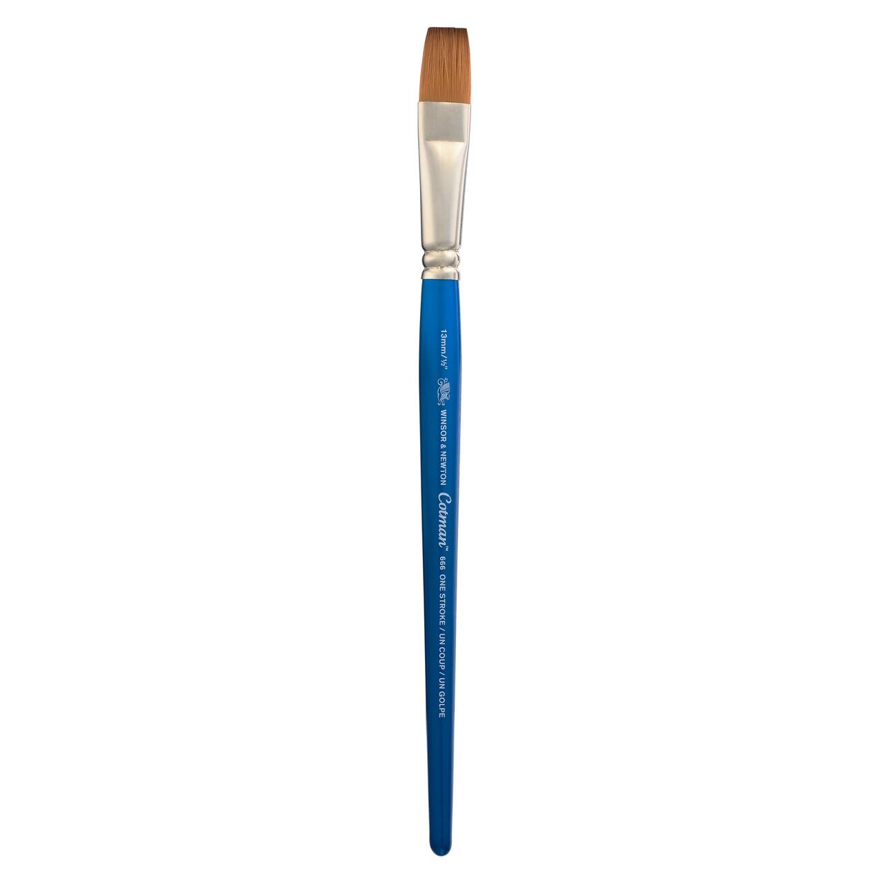 12 Pack: Cotman Watercolour™ Short Handle One Stroke Brush